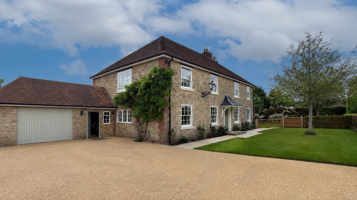 Stone-built country home with windows and doors expertly fitted by Sashtek